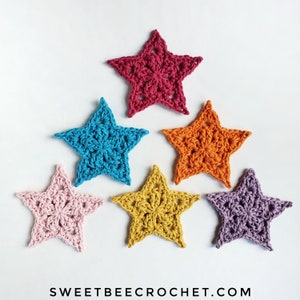 Crochet Star Motif (Crochet Pattern) bild 2