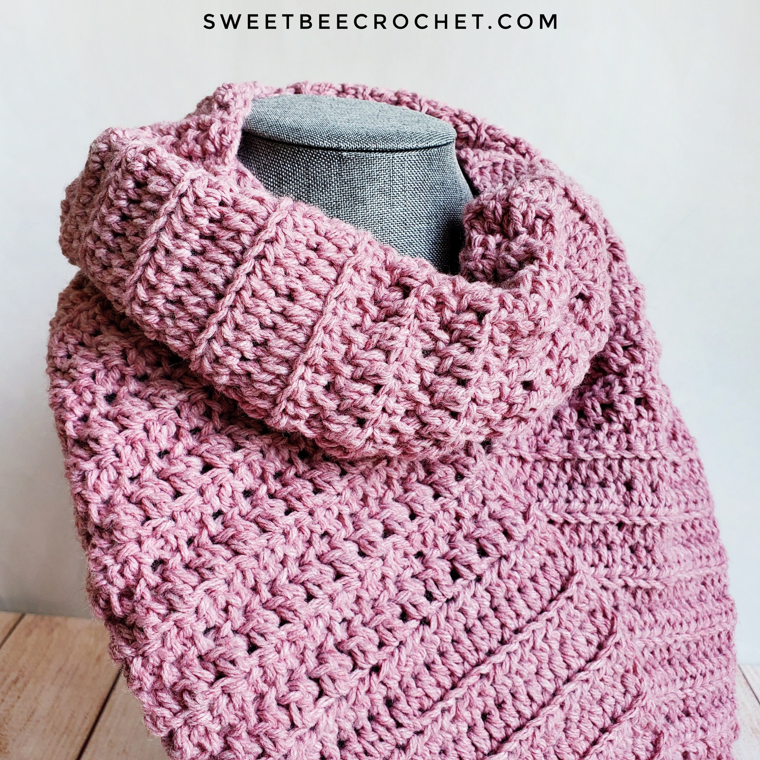 Scarf Ridges Loops and Ridges Crochet Scarf (crochet Pattern) - Etsy
