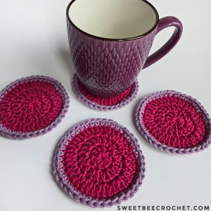 Beginner Crochet Coaster (Crochet Pattern)