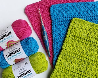 Sweet Suzy Crochet Washcloth (Crochet Pattern)