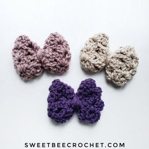 Crochet Iris Stitch Bow