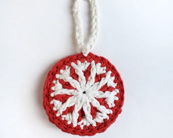 Crochet Christmas Ornament (Crochet Pattern)