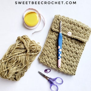 Crochet Hook Pouch Crochet Pattern image 6