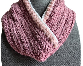 Bobble Edge Neck Warmer (Crochet Pattern)