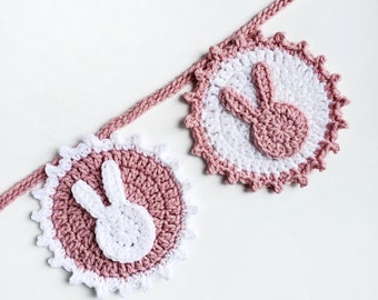 Sweet Bunny Crochet Bunting (Crochet Pattern)