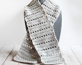 Easy Worsted Weight Scarf (Crochet Pattern)