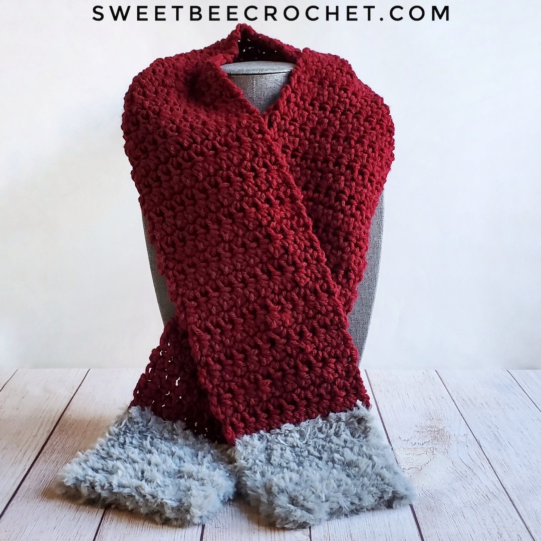 Bulky Crochet Scarf (crochet Pattern) - Etsy