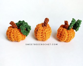 Tiny Crochet Pumpkin Pattern