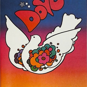 Peter Max Dove - Etsy