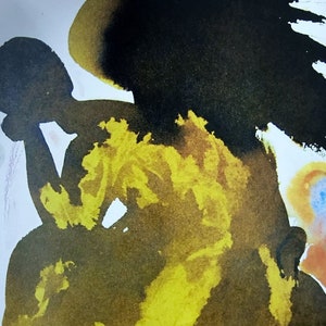 Biblia Sacra: And Satan Also Was Present Among The Sons Of God 2-20 Salvador Dali Color Lithograph