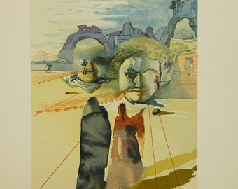 Salvador Dali, Divine Comedy: Avarice and Prodigality 1960