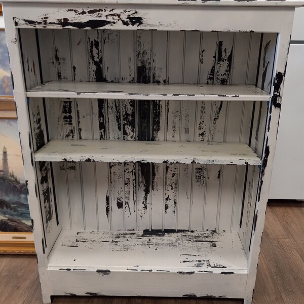 Rustic Bookcase - Etsy