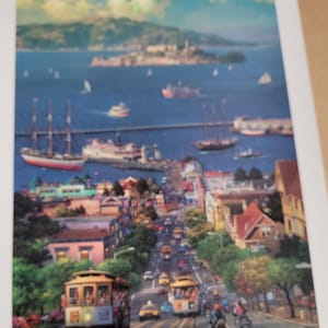 Hyde Street View by Alexander Chen Seriolithograph