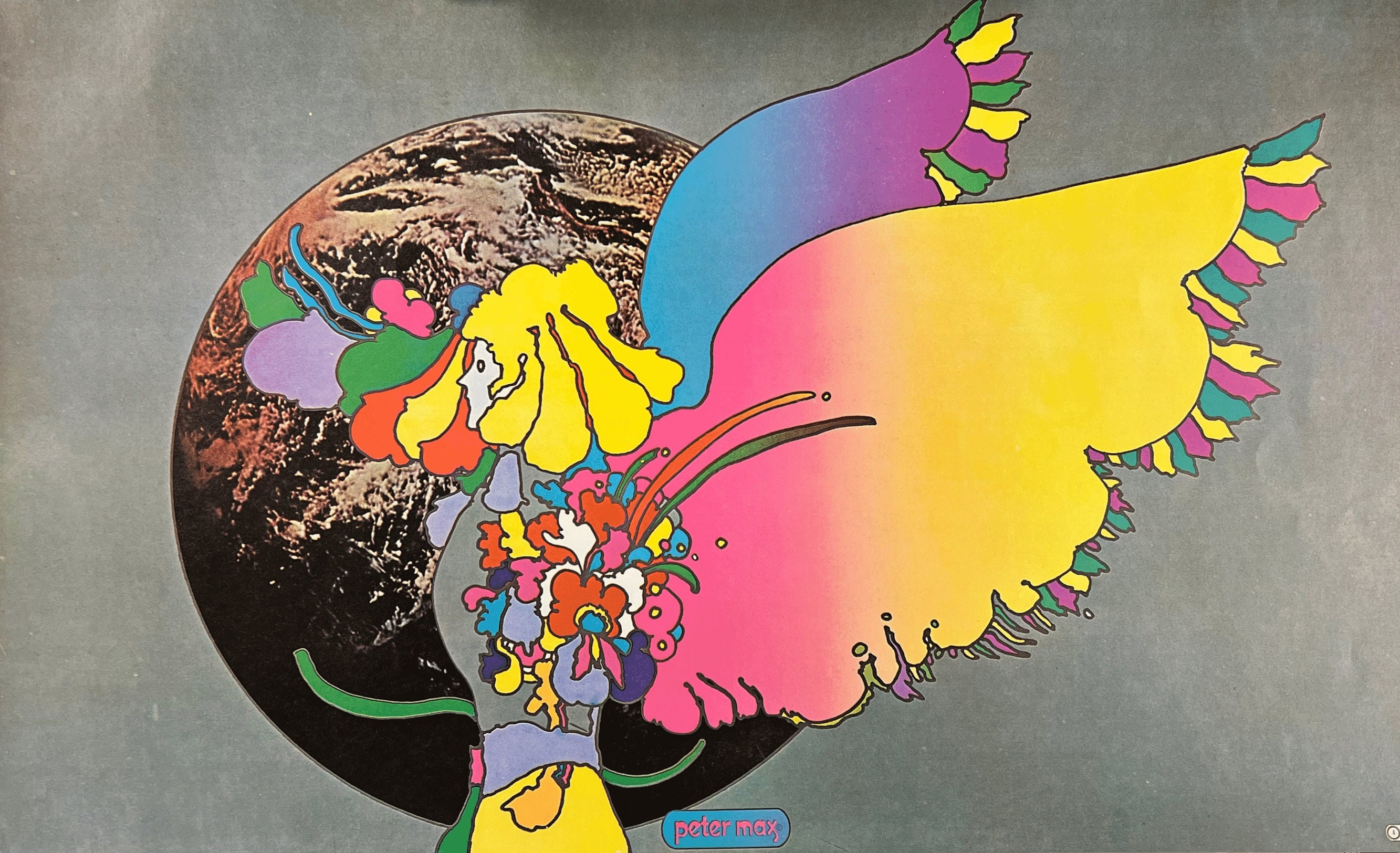 Peter Max Clock - Etsy Australia