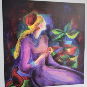 Passing Time with Max by Linda Le Kinff Seriolithograph