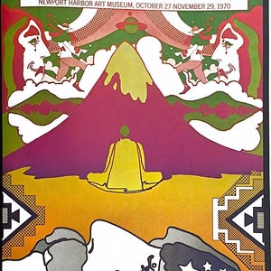 The World of Peter Max by Peter Max \ Serigraph on postcard