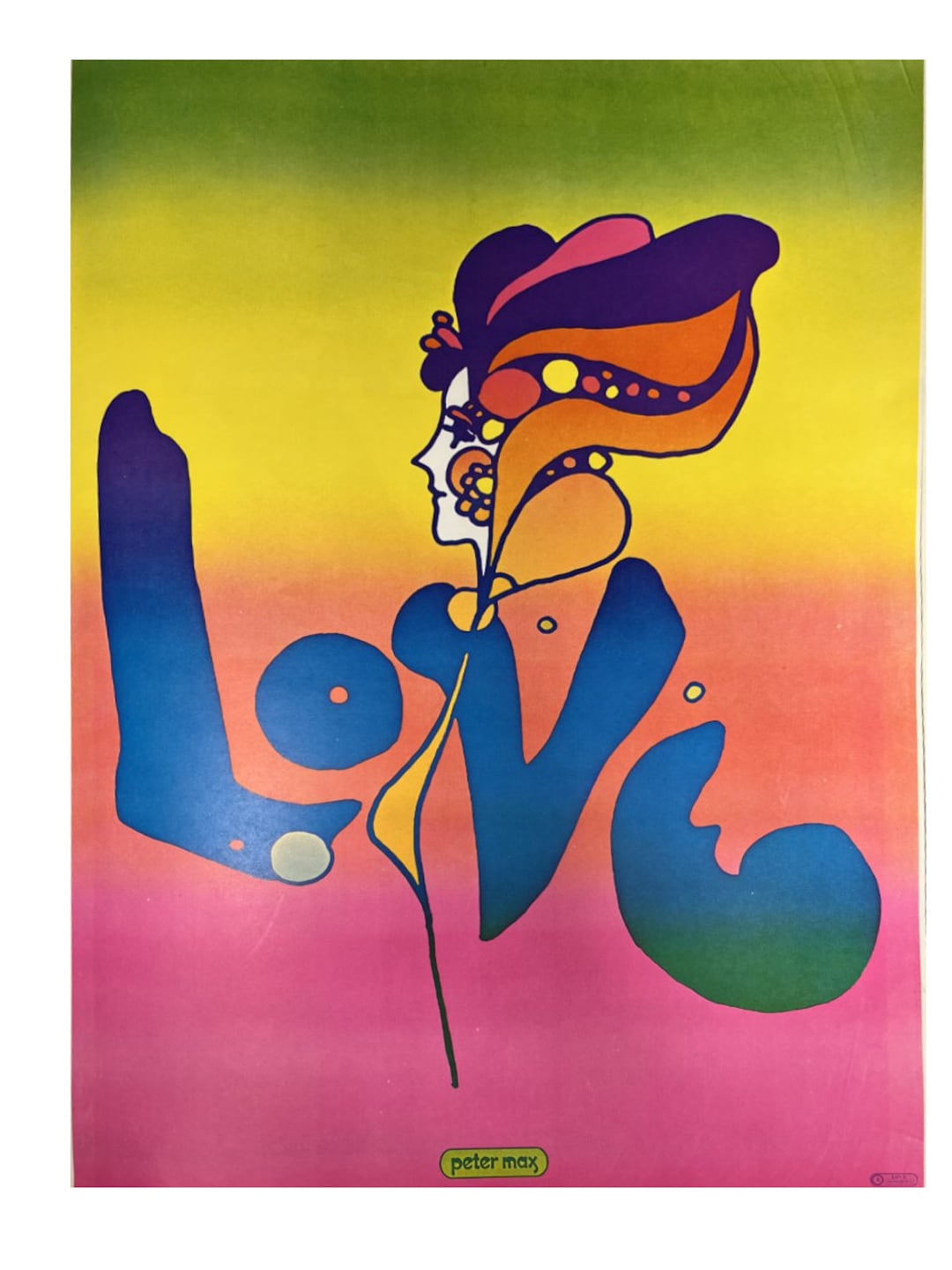 1969年 7up / Butterfly & Bottle Poster / Pat Dypold / セブン