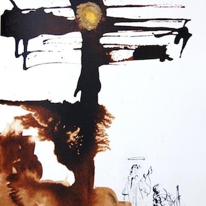 Biblia Sacra: Come, Lord Jesus 5-25 Salvador Dali Color Lithograph UNFRAMED