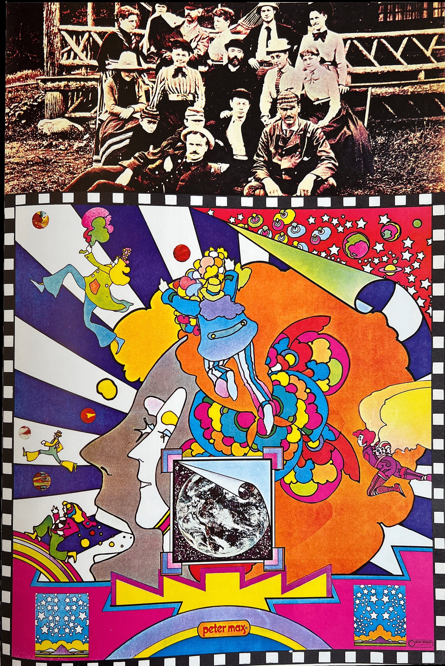 Peter Max Tray - Etsy