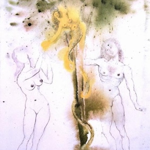 Biblia Sacra: Original Sin 1-8 Salvador Dali Color Lithograph UNFRAMED