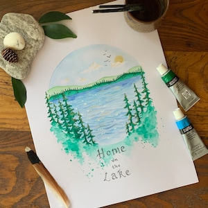 Custom Watercolor Painting