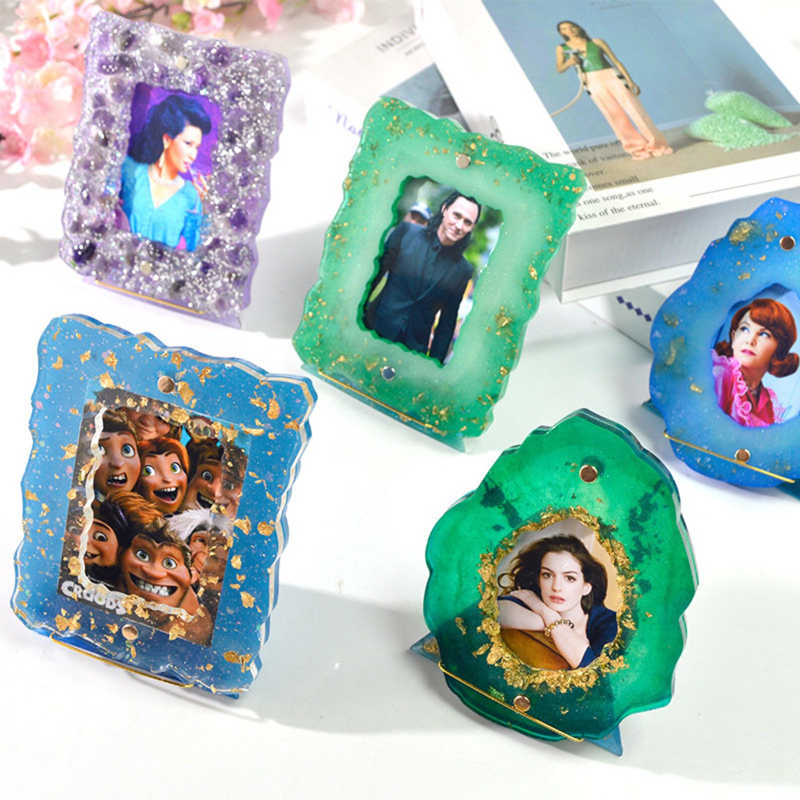 Photo Frame Resin mold DIY frame Resin Mold silicone mold Etsy
