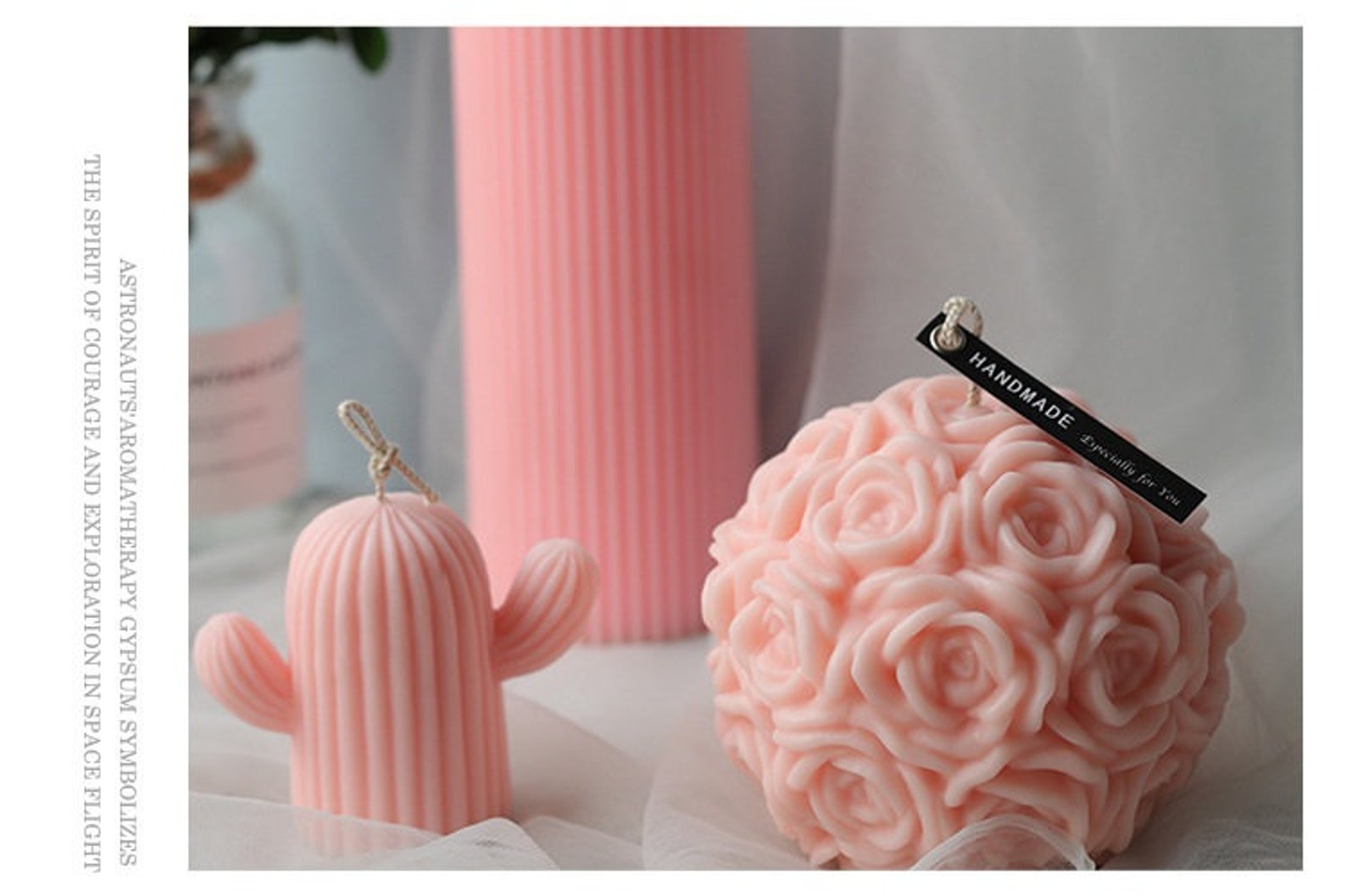 Big Rose flower ball Candle Mold Silicone candle Mold Etsy