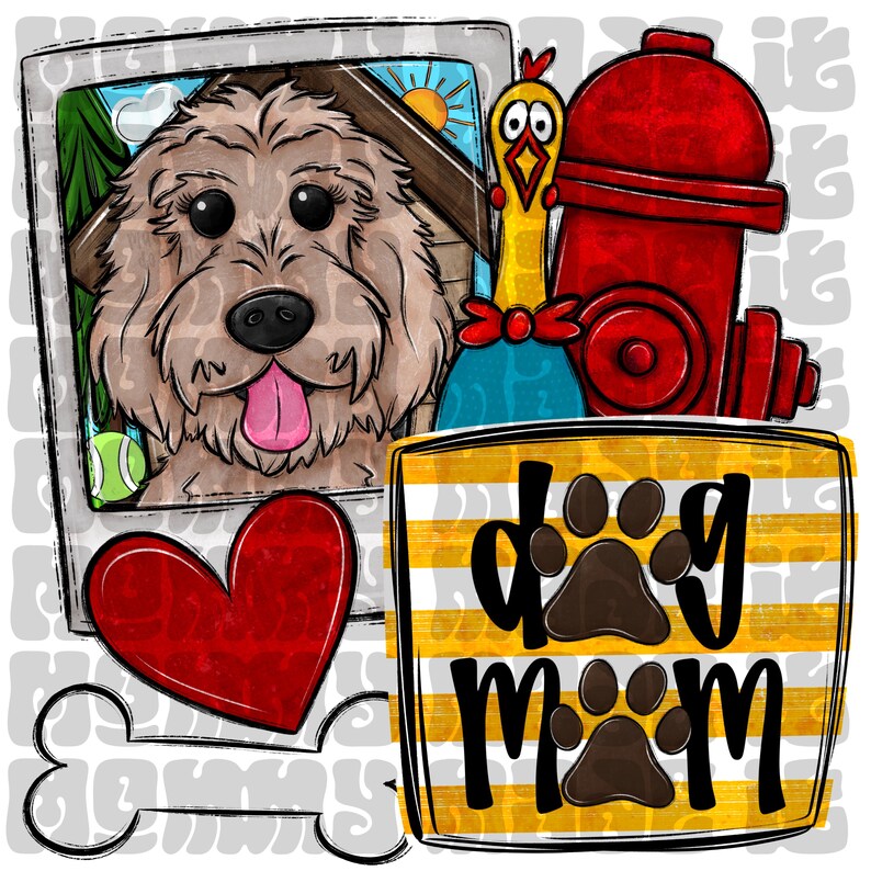Golden Doodle - Dog Mom PNG Sublimation Digital Download - Etsy