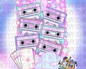 90s Country Hits Cassette PNG Sublimation Digital Download