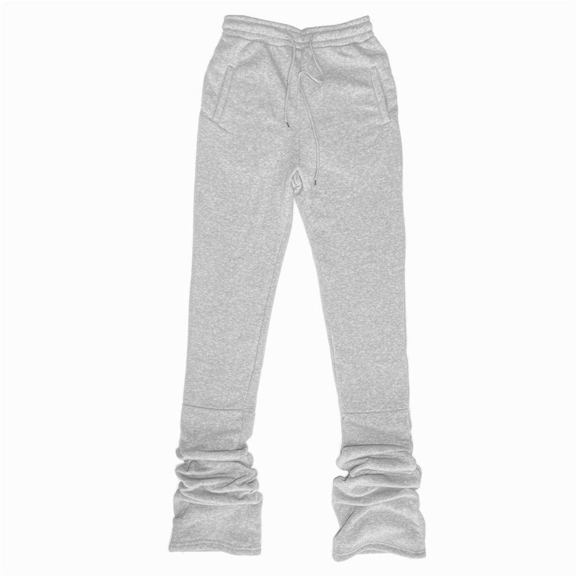 sweatpants with ruched bottom