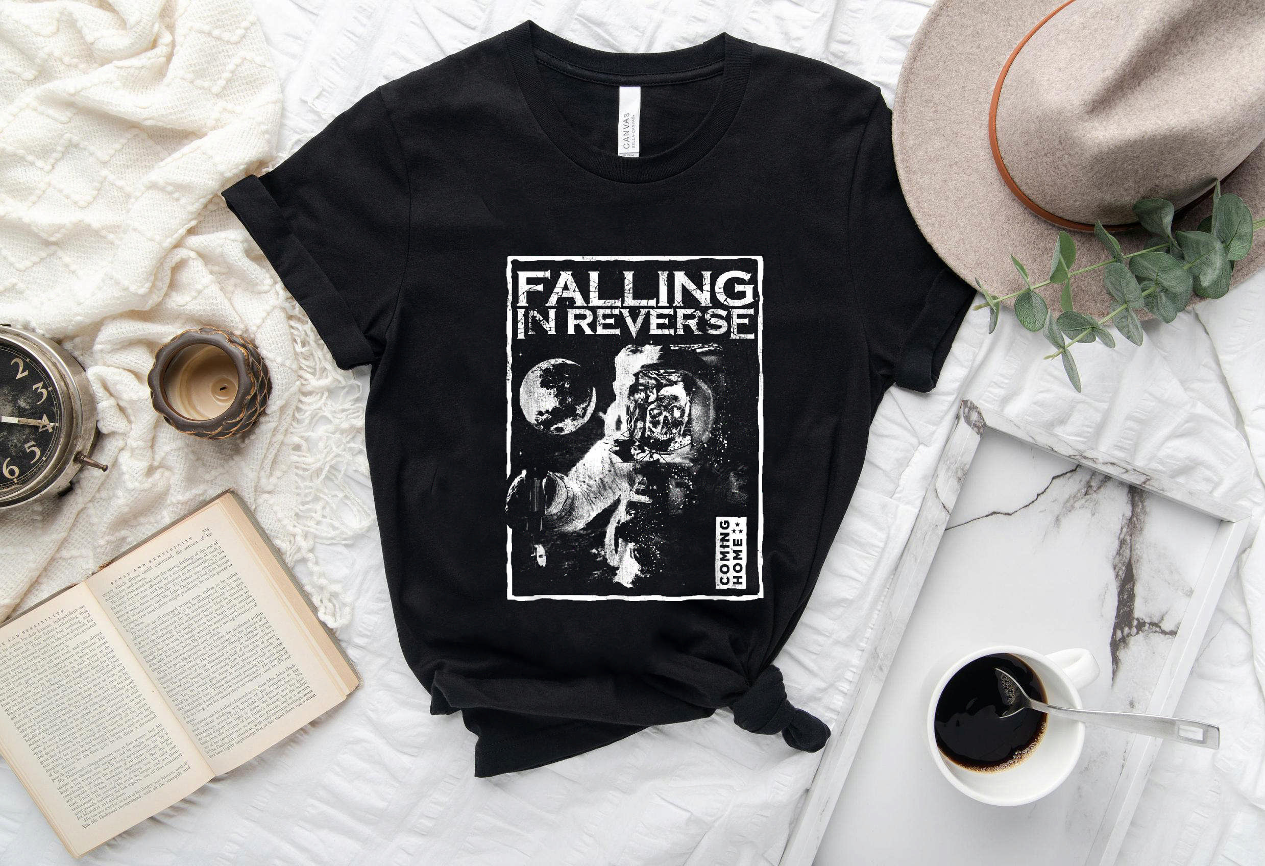 Falling In Reverse Official Merchandise Spacewalk TShirt Etsy
