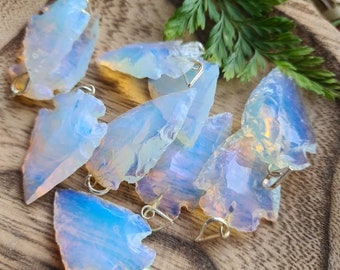 Opalite Arrowhead Necklace