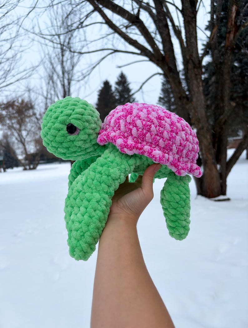 NO SEW Sea Turtle Crochet Pattern (eng. PDF) - Etsy