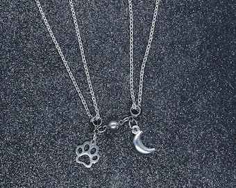 Collar de Moony • Collar de Padfoot • Collar de Marauders • Collares magnéticos de Wolfstar • Sirius Black • Remus Lupin • Joyas de Marauders