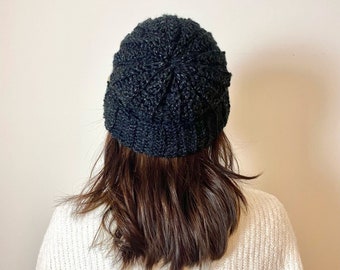 Slouchy Beanie Crochet pattern PDF file