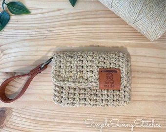 Macrame Card Case Crochet Pattern PDF file