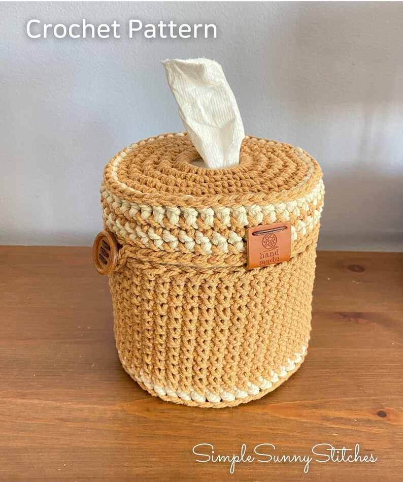 Toilet Paper Cover Crochet Pattern PDF File Etsy