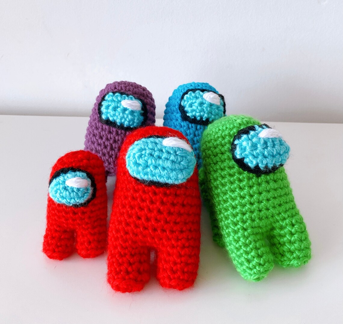 Among Us Crochet Pattern PDF File Etsy New Zealand