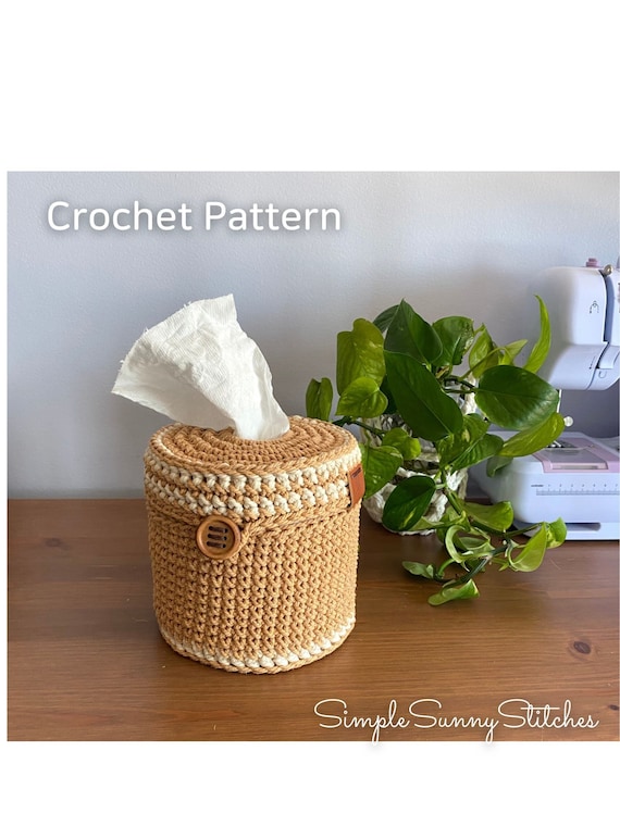 Crochet toilet paper cover deals