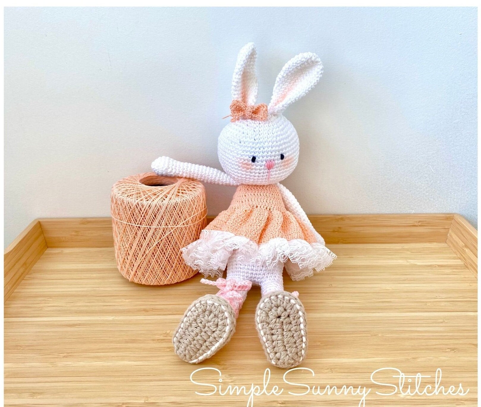 Ballerina Bunny Bona crochet pattern Amigurumi rabbit Etsy.de