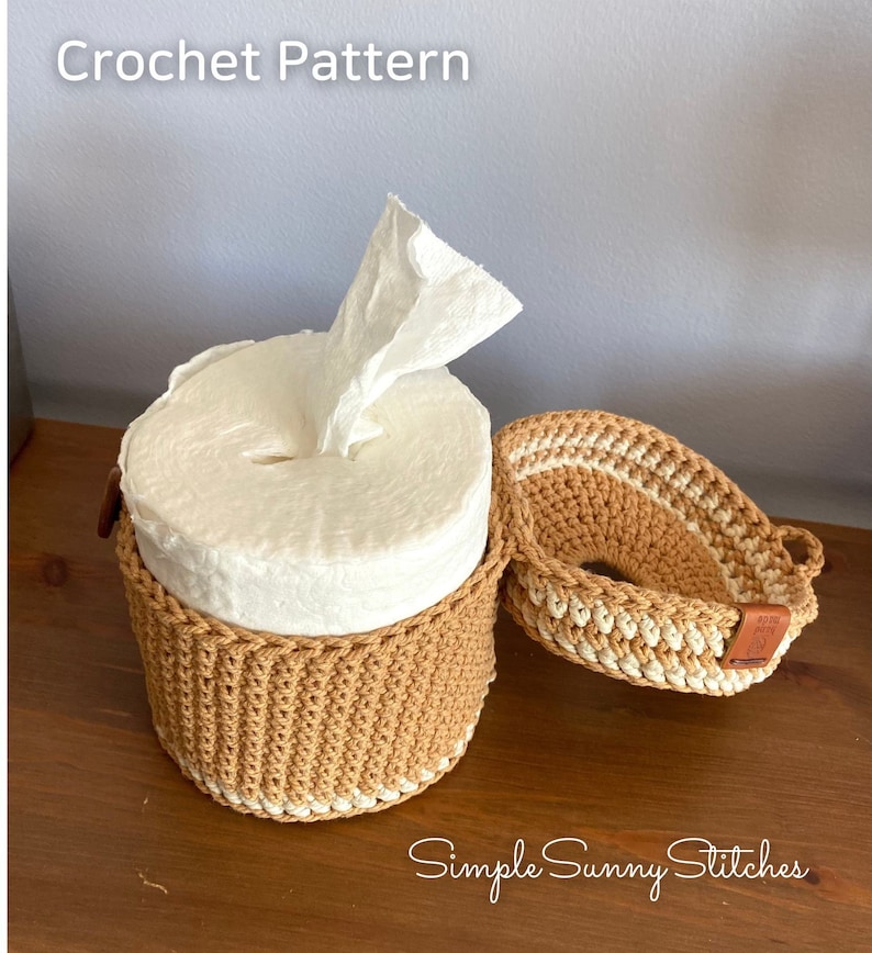Toilet Paper Cover Crochet Pattern PDF File (Download Now) Etsy