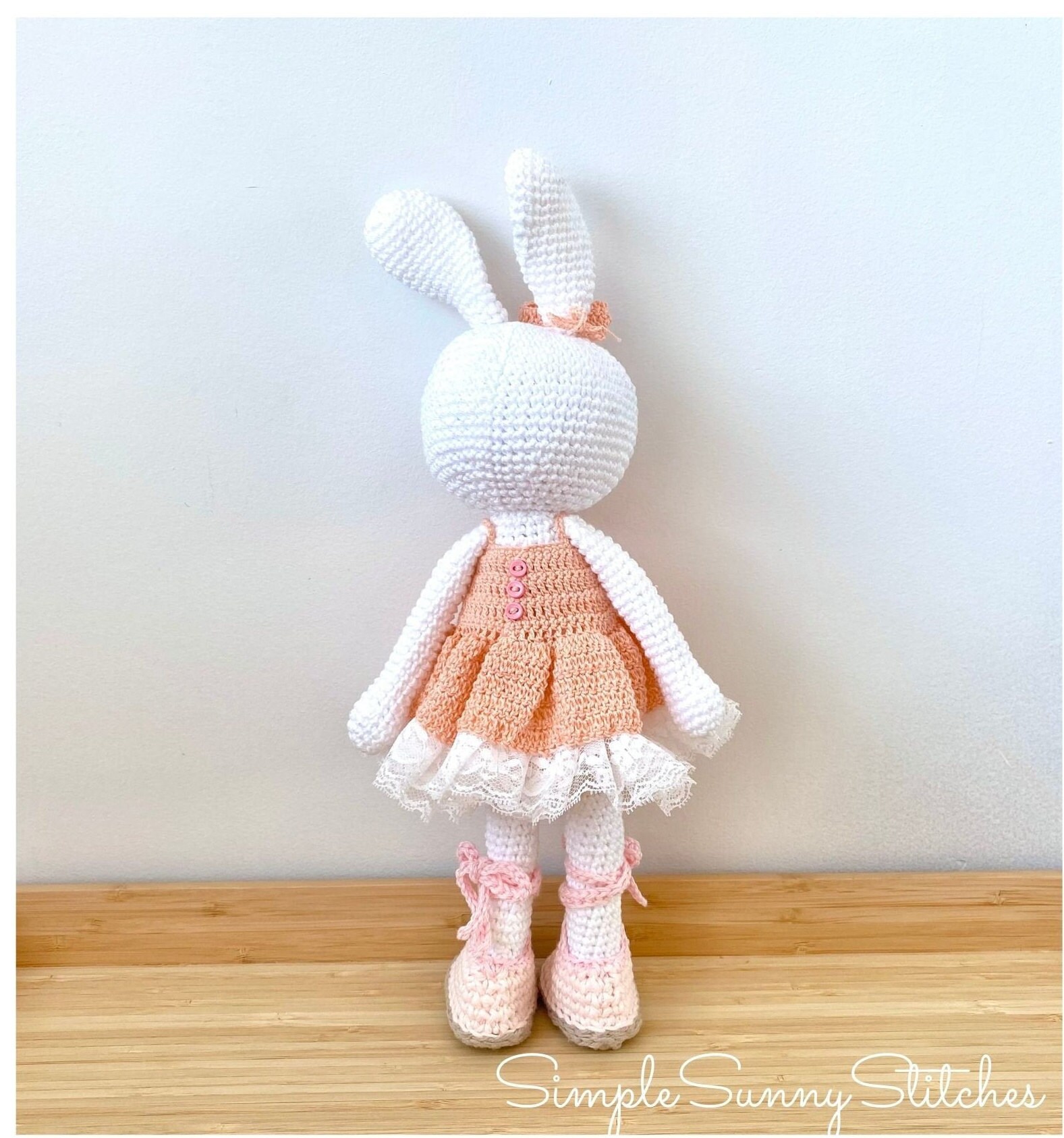 Ballerina Bunny: Bona Crochet Pattern, Amigurumi Rabbit - Etsy
