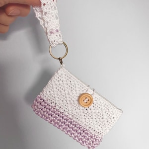 Patterned Card Case Crochet Pattern PDF file