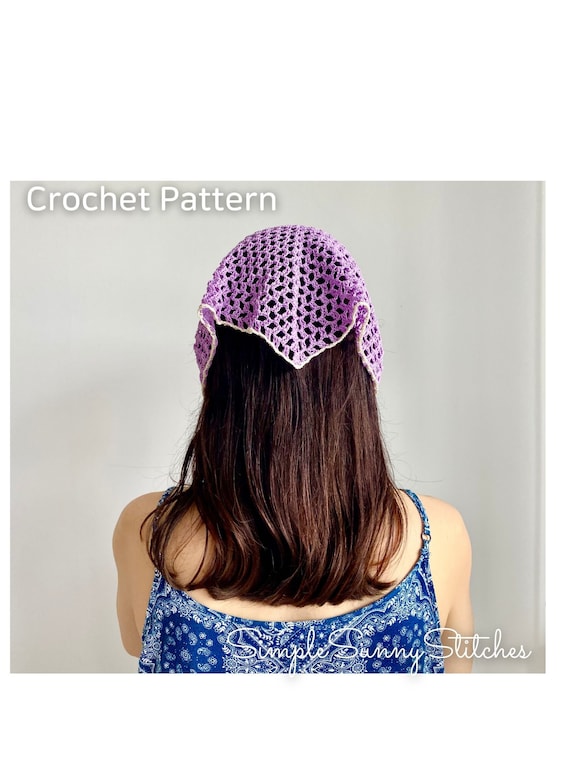 Bora Summer Bandana Crochet Pattern