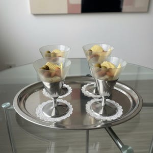 Chrome Dessert Bowls - Etsy