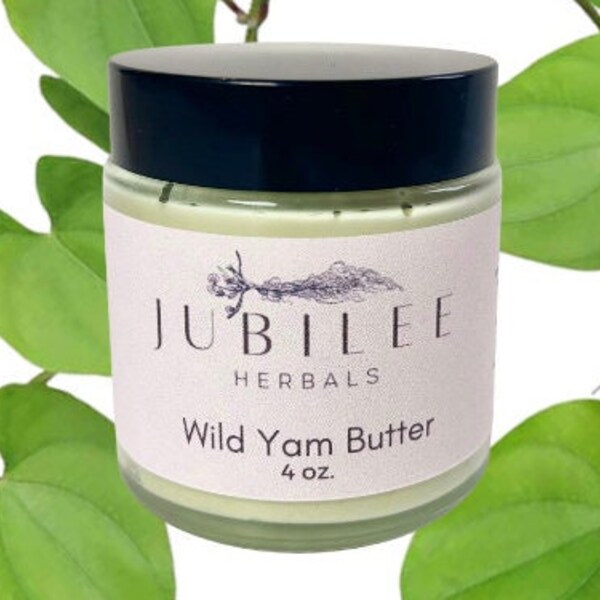 Women's Organic Wild Yam and Chasteberry Cream/Body Butter 4oz.