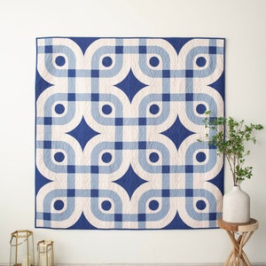 Mercado Quilt Pattern - PDF, Modern Quilt Pattern