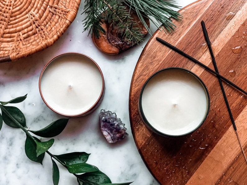 Rainstorm Hand Poured 100/% Natural Soy Wax Candle.