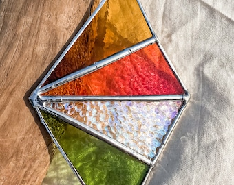Poppy | Stained Glass Suncatcher