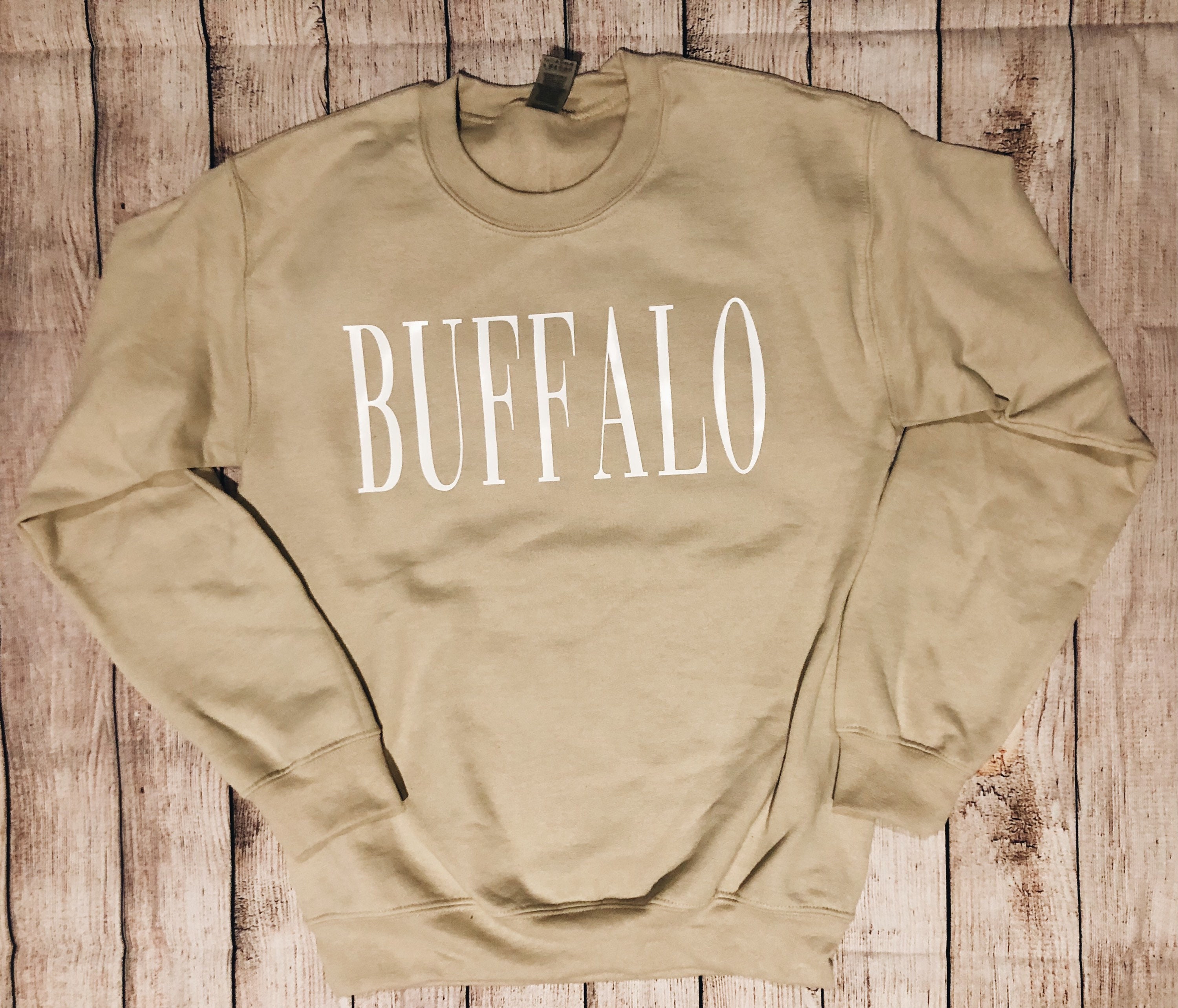 Buffalo Sweatshirt Etsy